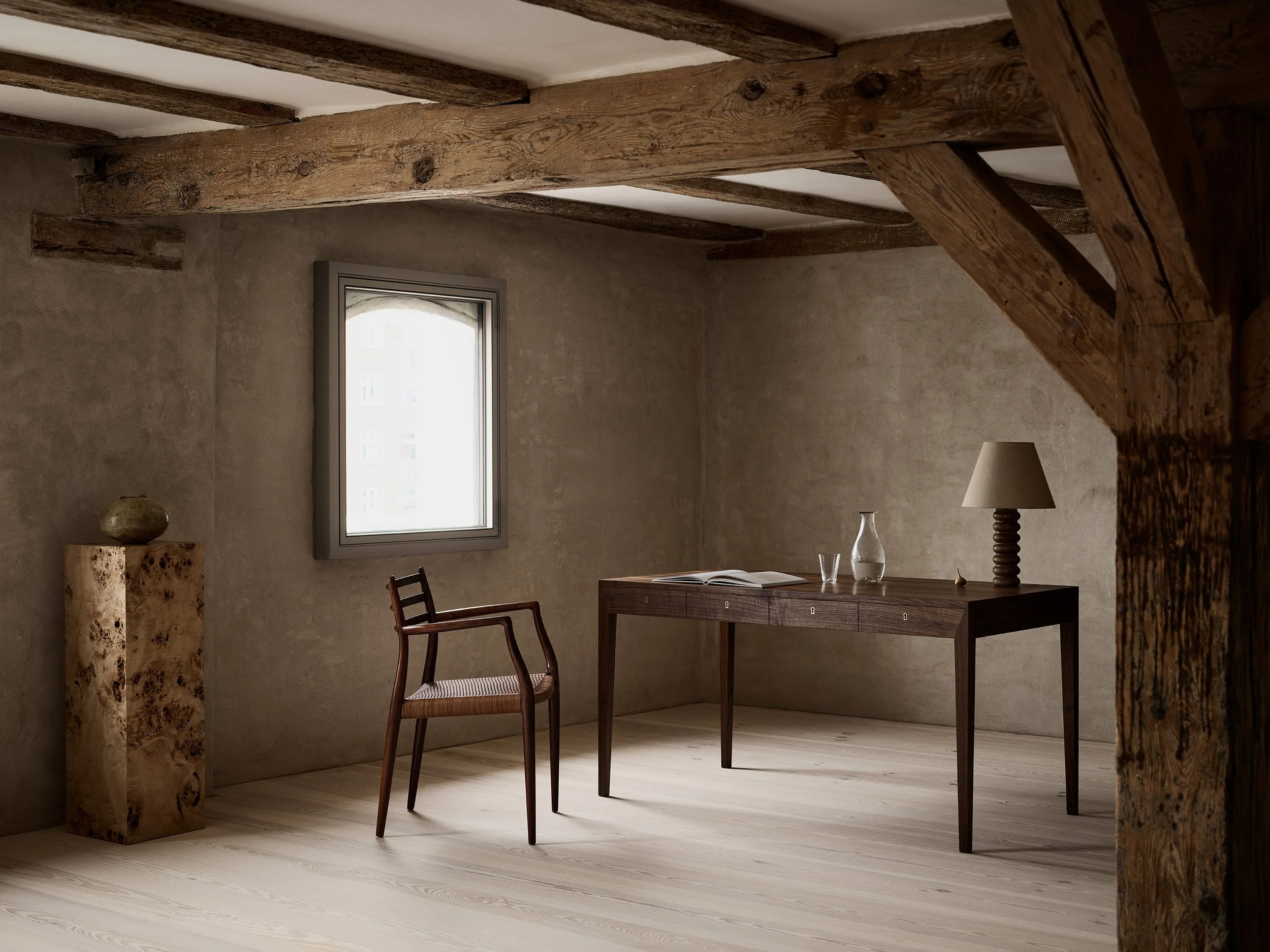 The Model 36 Desk by Severin Hansen, produced by Dagmar — GESTALT